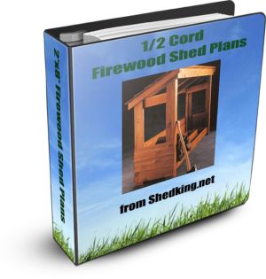 firewood shed plans, wood shed plans, firewood storage