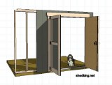 building shed doors