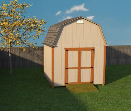 10x10 Barn Shed Plans