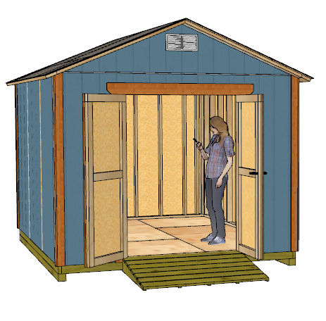 Shed Plans 10x12