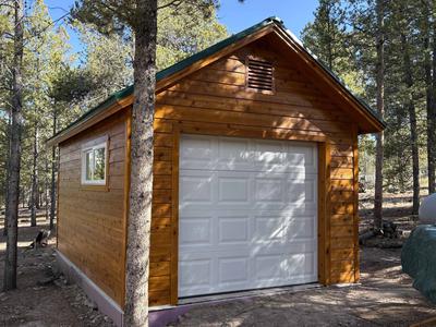 12x16 Gable Shed With Roll Up Door