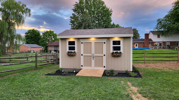 portable storage shed plans