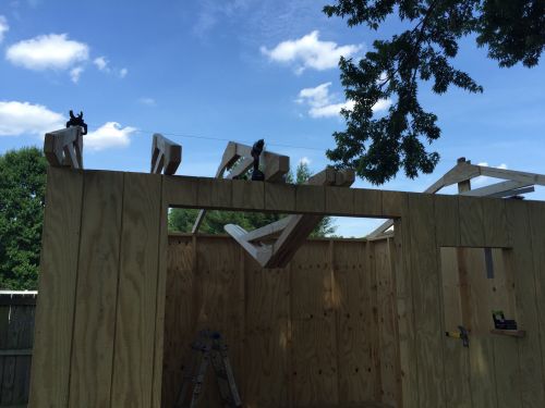 Dan's 12x10 Saltbox Shed