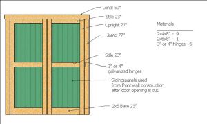 12x10 saltbox shed plans