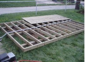 shed floor framing basics