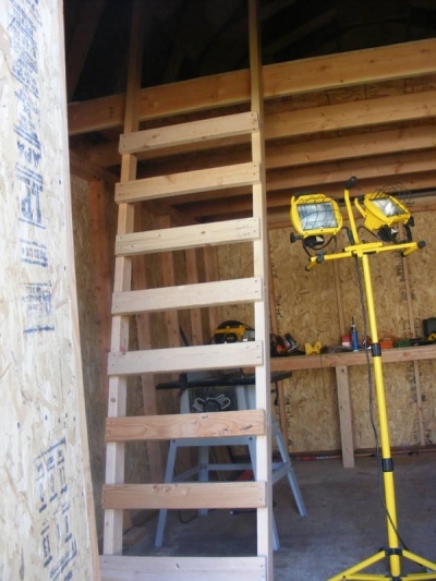 12x16 Barn Shed Built by Rod