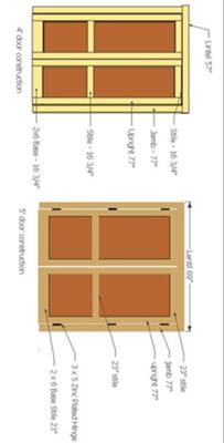 Shed Door Sizes?