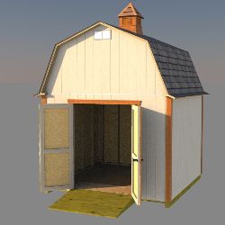 10x10 Barn Shed Plans