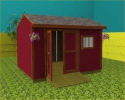 Garden Shed Plans, Potting Shed Plans, How To Build a 