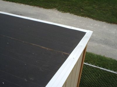 using drip edge on your shed roof