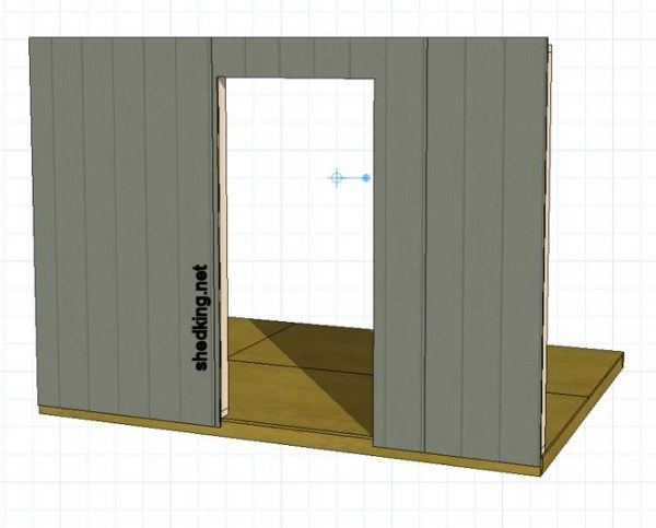 Single Shed Doors